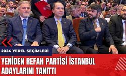 Yeniden Refah Partisi İstanbul adaylarını tanıttı