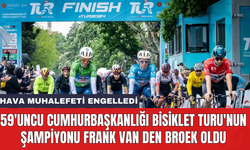 59'uncu Cumhurbaşkanlığı Bisiklet Turu'nun Şampiyonu Frank van den Broek oldu