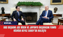 ABD Başkanı Joe Biden ve Japonya Başbakanı Fumio Kishida Beyaz Saray’da Buluştu