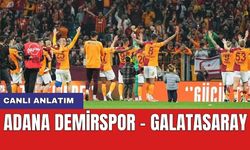 Adana Demirspor - 2 Galatasaray Canlı Anlatım