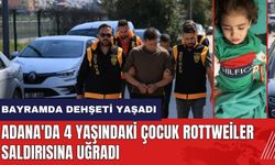 Adana'da 4 yaşındaki çocuk Rottweiler saldırısına uğradı