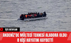 Akdeniz’de Mülteci Teknesi Alabora Oldu: 8 Kişi Hayatını Kaybetti