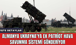 Almanya Ukrayna'ya ek Patriot hava savunma sistemi gönderiyor