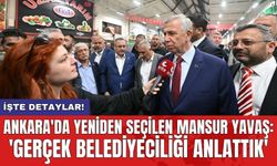 Ankara'da yeniden seçilen Mansur Yavaş: 'Gerçek belediyeciliği anlattık'