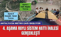 Antalya'da metro çağı başlıyor: 4. aşama raylı sistem hattı ihalesi gerçekleşti