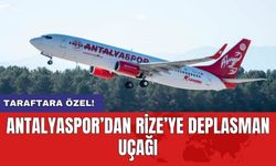 Antalyaspor’dan Rize’ye deplasman uçağı