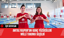 Antalyaspor’un Genç Yüzücüleri Milli Takıma Seçildi