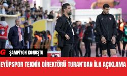 Süper Lig'e Yükselen Eyüpspor Teknik Direktörü Arada Turan'dan İlk Açıklama