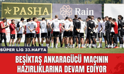 Beşiktaş Ankaragücü maçının hazırlıklarına devam ediyor