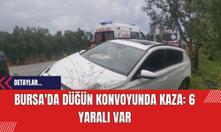 Bursa'da Düğün Konvoyunda Kaza: 6 Yaralı Var