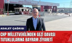 CHP milletvekilinden Gezi Davası tutuklularına bayram ziyareti
