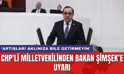 CHP'li Milletvekilinden Bakan Şimşek’e uyarı