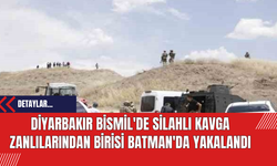 Diyarbakır Bismil'de Silahlı Kavga Zanlılarından Birisi Batman'da Yakalandı