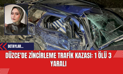 Düzce'de Zincirleme Trafik Kazası: 1 Ölü 3 Yaralı