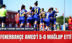 Fenerbahçe Amed'i 5-0 mağlup etti
