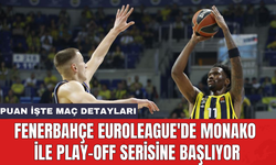 Fenerbahçe EuroLeague'de Monako ile play-off serisine başlıyor