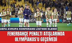 Fenerbahçe penaltı atışlarında Olympiakos'u geçemedi