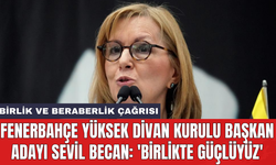 Fenerbahçe Yüksek Divan Kurulu Başkan Adayı Sevil Becan: 'Birlikte güçlüyüz'