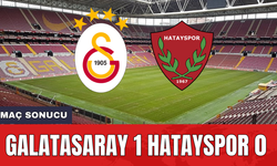 Galatasaray 1 Hatayspor 0 Maç Sonucu