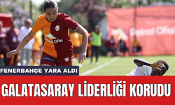 Galatasaray liderliği korudu: Fenerbahçe yara aldı