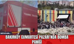 Bakırköy Cumartesi Pazarı'nda Bomba Paniği