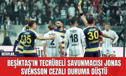 Beşiktaş'ın Tecrübeli Savunmacısı Jonas Svensson Cezalı Duruma Düştü