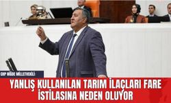 CHP Niğde Milletvekili: Yanlış Kullanılan Tarım İlaçları Fare İstilasına Neden Oluyor