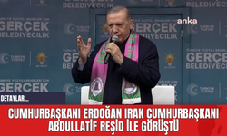 Cumhurbaşkanı Erdoğan Irak Cumhurbaşkanı Abdullatif Reşid İle Görüştü