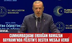Cumhurbaşkanı Erdoğan Ramazan Bayramı'nda Filistin'e Destek Mesajı Verdi