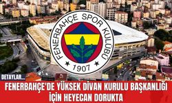 Fenerbahçe'de Yüksek Divan Kurulu Başkanlığı İçin Heyecan Dorukta