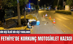 Fethiye'de Korkunç Motosiklet Kazası: Bir Kişi Öld* Bir Kişi Yaralandı