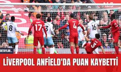 Liverpool Anfield'da Puan Kaybetti