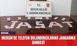 Mersin'de Telefon Dolandırıcılarına Jandarma Darbesi!