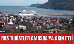 Rus Turistler Amasra'ya Akın Etti