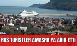 Rus Turistler Amasra'ya Akın Etti