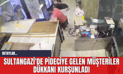 Sultangazi'de Pideciye Gelen Müşteriler Dükkanı Kurşunladı