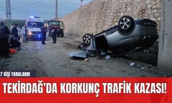 Tekirdağ’da Korkunç Trafik Kazası! 7 Kişi Yaralandı
