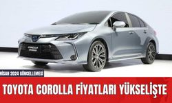 Toyota Corolla Fiyatları Yükselişte: Nisan 2024 Güncellemesi