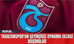 Trabzonspor'un Seyircisiz Oynama Cezası Düşürüldü