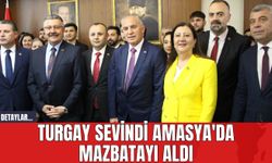 Turgay Sevindi Amasya'da Mazbatayı Aldı
