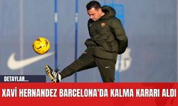 Xavi Hernandez Barcelona'da Kalma Kararı Aldı