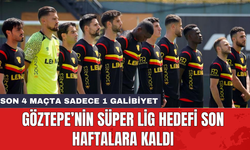 Göztepe’nin Süper Lig hedefi son haftalara kaldı