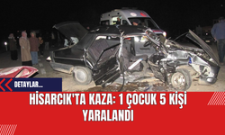 Hisarcık'ta Kaza: 1 Çocuk 5 Kişi Yaralandı
