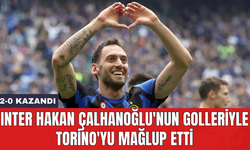 Inter Hakan Çalhanoğlu'nun golleriyle Torino'yu mağlup etti