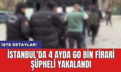 İstanbul'da 4 ayda 60 bin firari şüpheli yakalandı