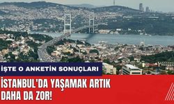 İstanbul'da yaşamak artık daha da zor! İşte o anketin sonuçları
