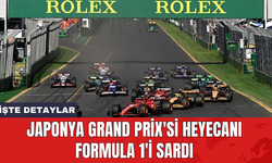 Japonya Grand Prix'si heyecanı Formula 1'i sardı