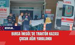 Bursa İnegöl'de Traktör Kazası: Çocuk Ağır Yaralandı