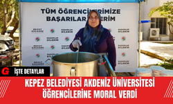 Kepez Belediyesi Akdeniz Üniversitesi Öğrencilerine Moral Verdi
