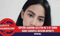 Köpeğin Isırdığını Gizleyen Kız 2 Ay Sonra Kuduz Sebebiyle Hayatını Kaybetti